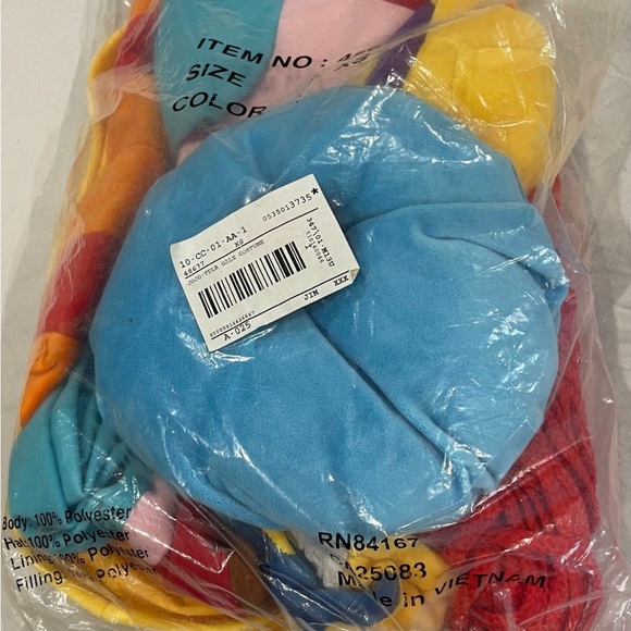 DISNEY STORE Jojo's Circus Clown COSTUME 2 3 4 - Picture 5 of 5